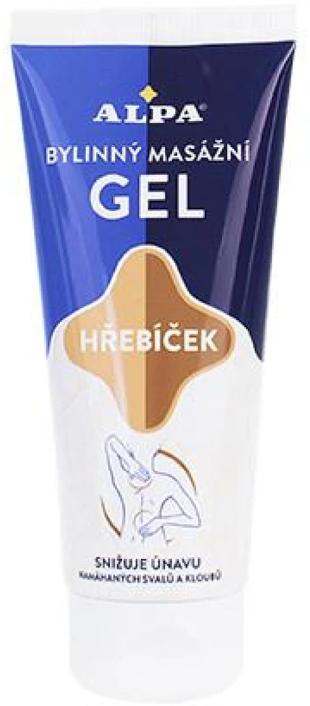 Alpa Cloves Herbal Massage Gel gelis masažui su gvazdikėliais, 100 ml