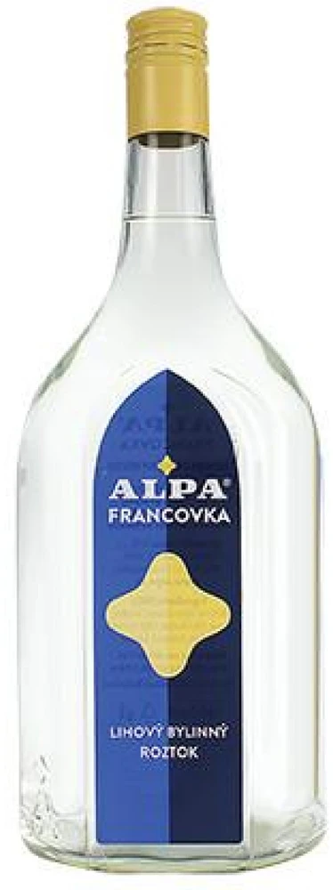 Alpa Francovka lihový bylinný roztok, 1000 ml