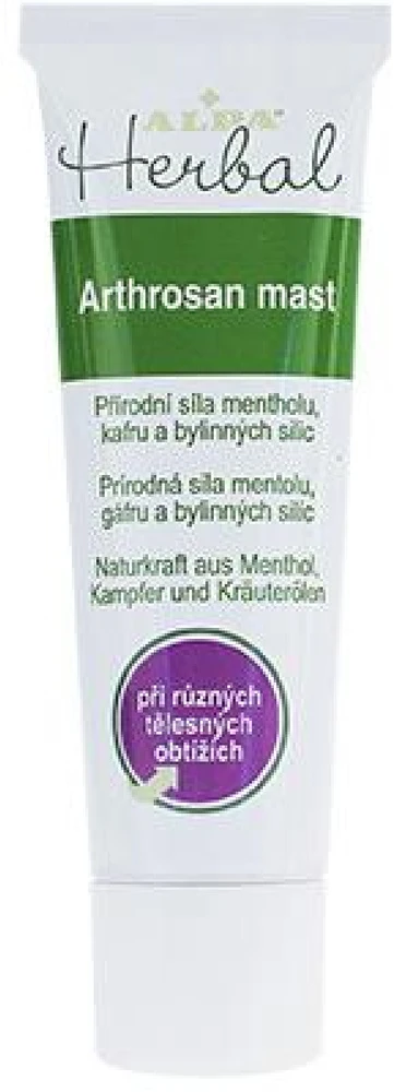 Alpa Herbal Arthrosan Arthrosan Ointment tepalas su bičių vašku, 30 g