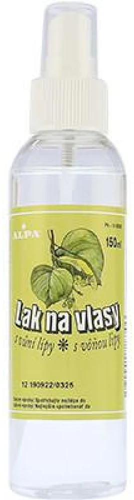 Alpa Lípa purškiamas plaukų lakas su liepų žiedų kvapu, 150 ml