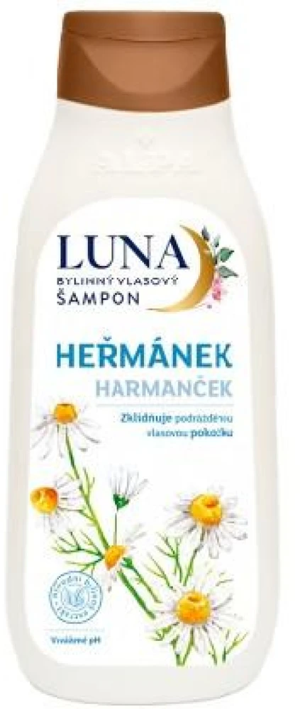 Alpa Luna Heřmánek plaukų šampūnas su ramunėlių ekstraktu, 430 ml