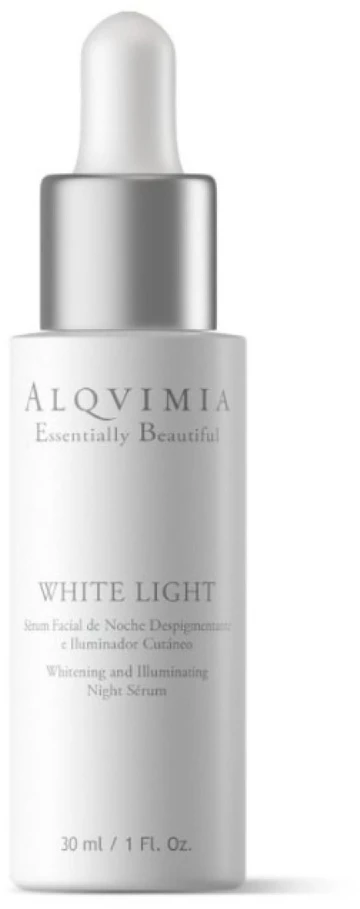 "Alqvimia Baltas Light" naktinis veido serumas, šviesinantis ir depigmentuojantis 30ml