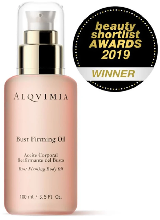 "Alqvimia Bust Firming Body Oil" Krūtinę stangrinantis kūno aliejus 100ml