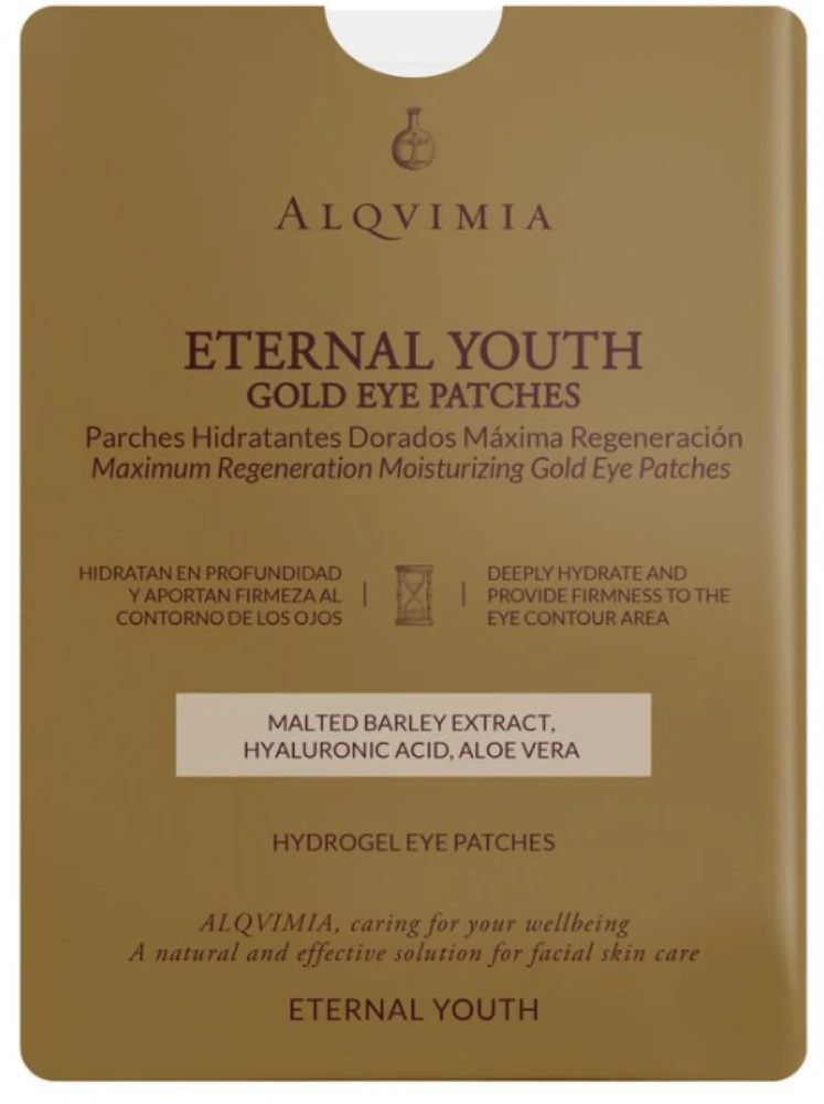 "Alqvimia Eternal Youth Gold Maximum Regeneration" akių kaukė