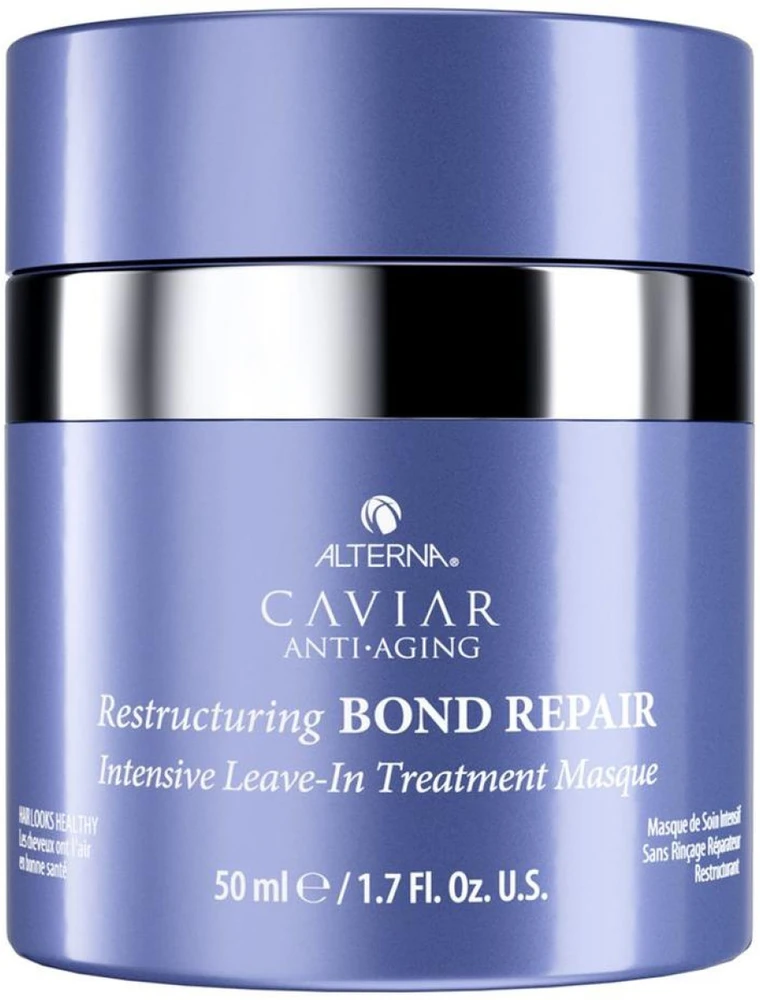 Alterna Caviar Anti-Aging Restructuring Bond Repair Intensive Leave-In Treatment Masque atkuriamoji kaukė, 50 ml