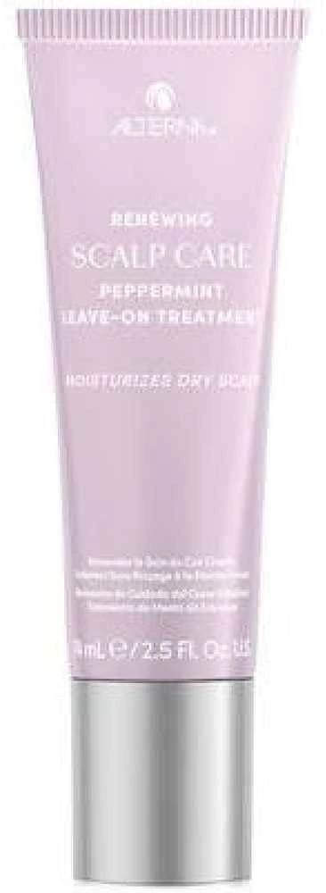 Alterna Renewing Scalp Care Peppermint Leave-on Treatment nenuplaunama priemonė galvos odai, 74 ml