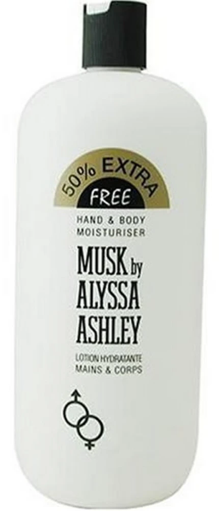 Kūno losjonas Alyssa Ashley Musk Hand Body Moisturiser, 500 ml