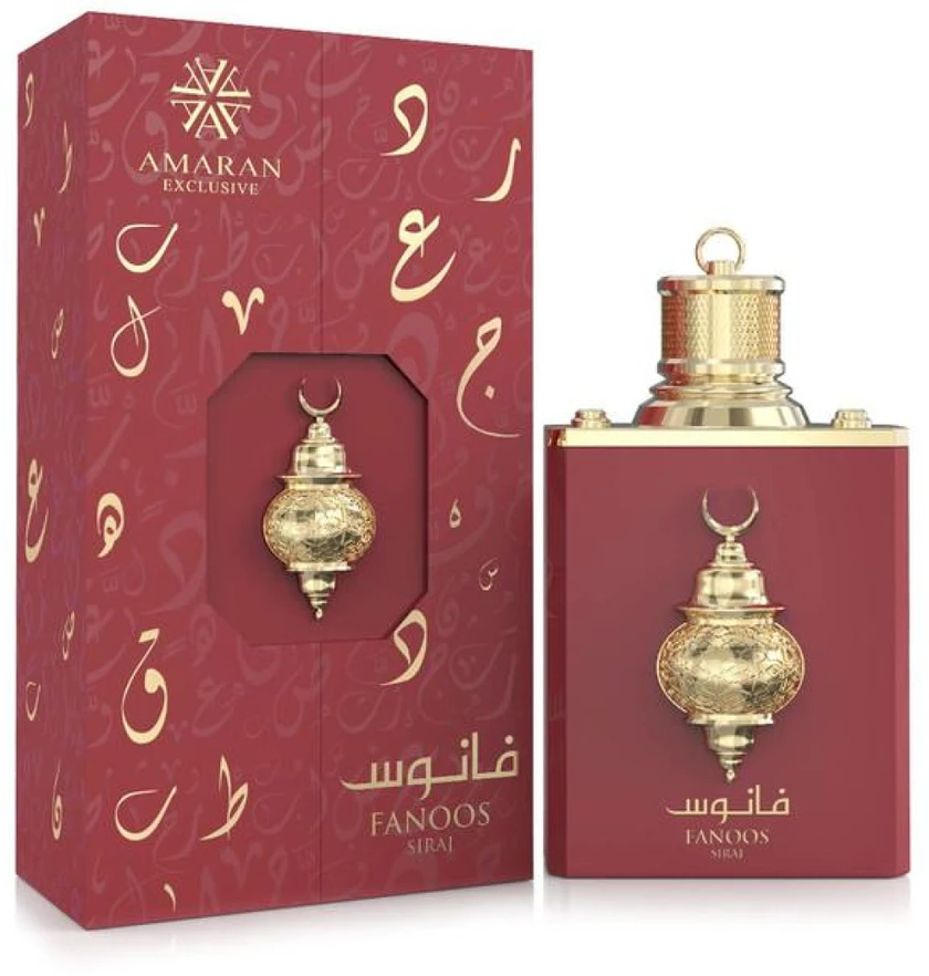 Amaran Fanoos Siraj EDP parfumuotas vanduo unisex, 100 ml