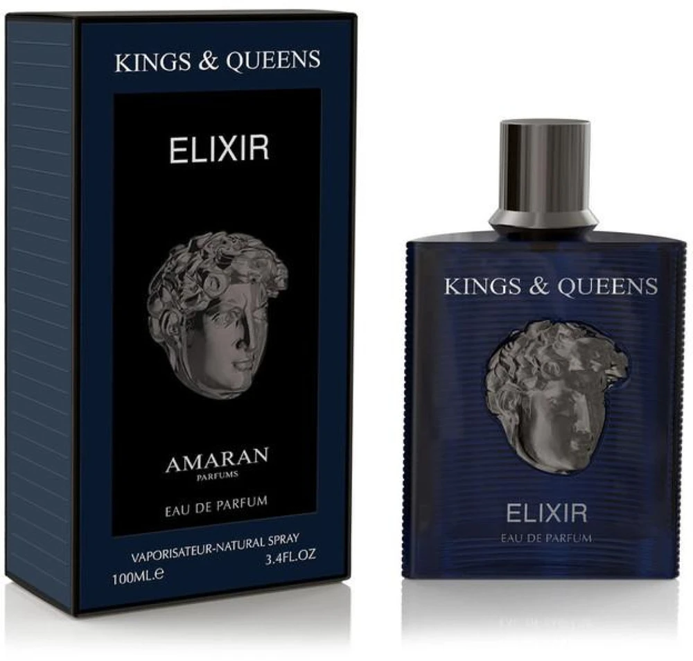 Amaran Kings & Queens Eliksyras EDP parfumuotas vanduo vyrams, 100 ml
