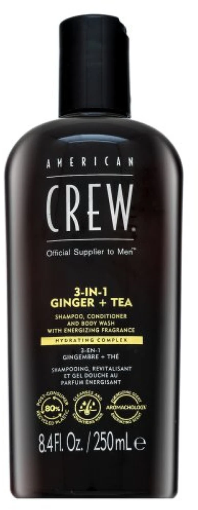 „American Crew“ 3 viename imbiero ir arbatos skonio gėrimas, 250 ml
