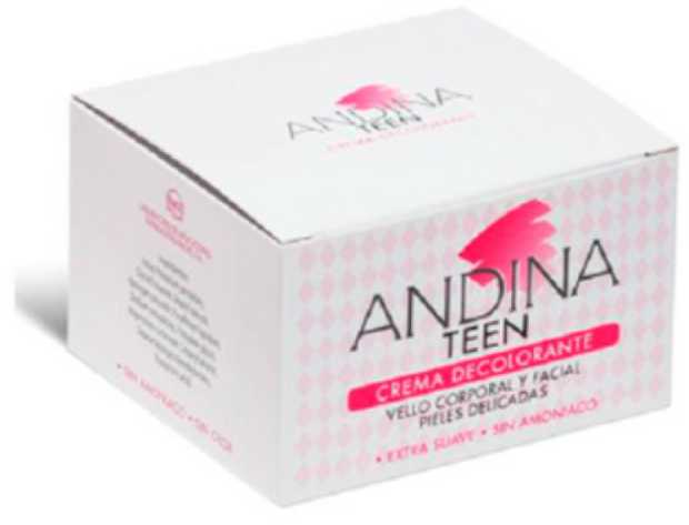 Andina Teen balinamasis kremas 30ml