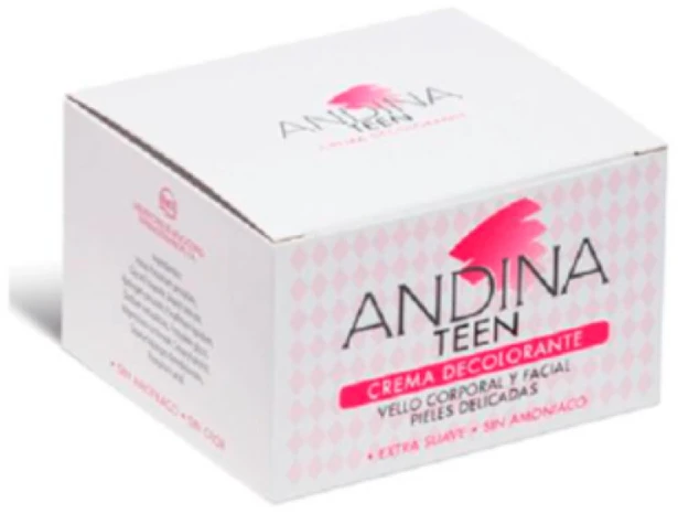 Andina Teen balinamasis kremas 30ml