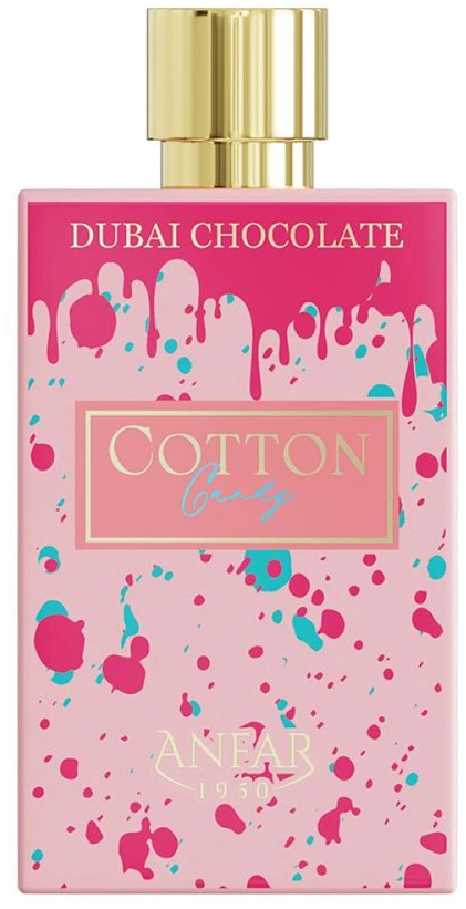 Anfar Dubai Chocolate - Cotton Candy PP kvepalai moterims, 80 ml