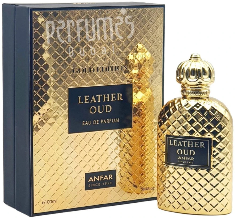 Anfar Leather Oud Gold Edition EDP parfumuotas vanduo vyrams, 100 ml