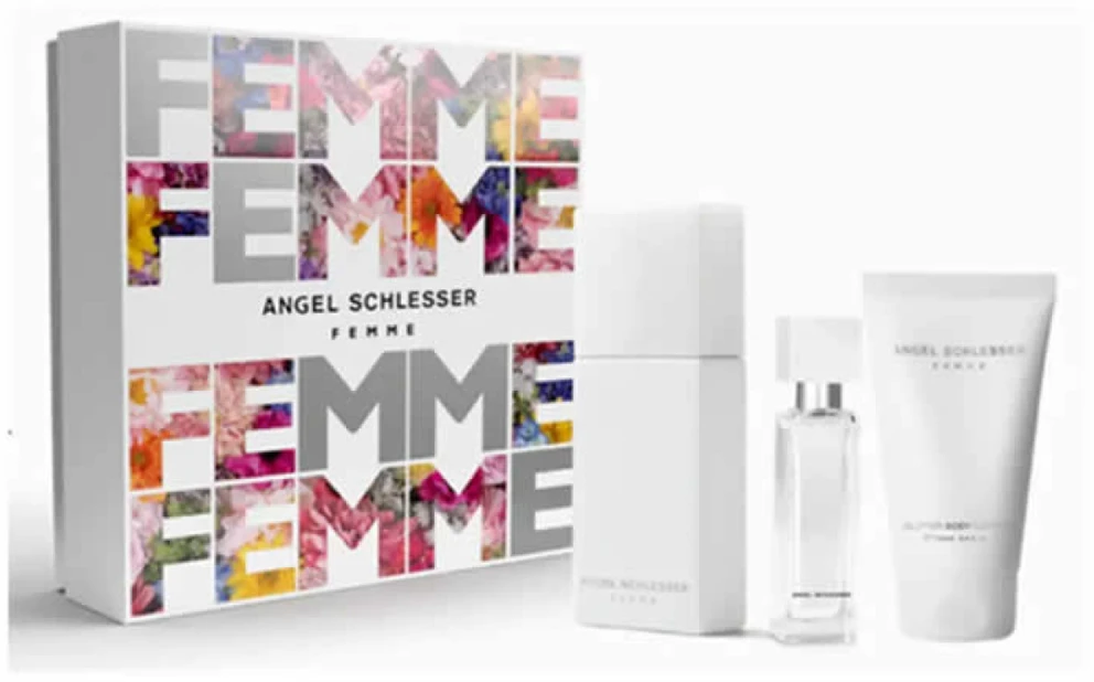 Angel Schlesser Femme Eau De Toilette Purškiklis, 100 ml Set 3 Pieces