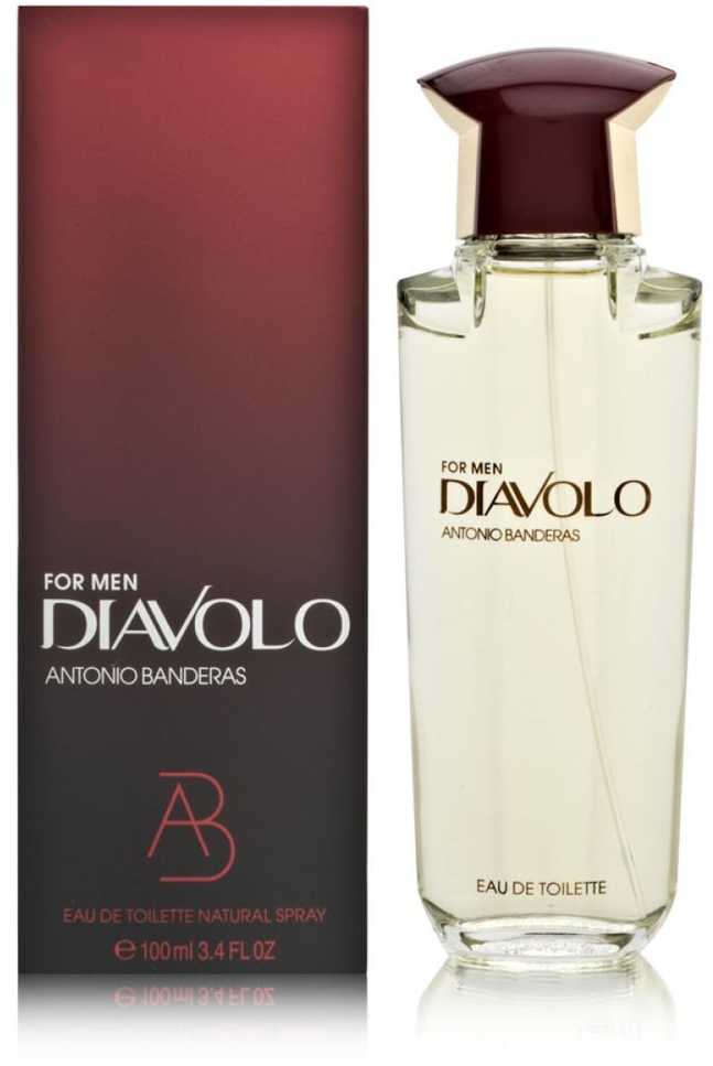 Antonio Banderas Diavolo for Men EDT tualetinis vanduo vyrams, 100 ml