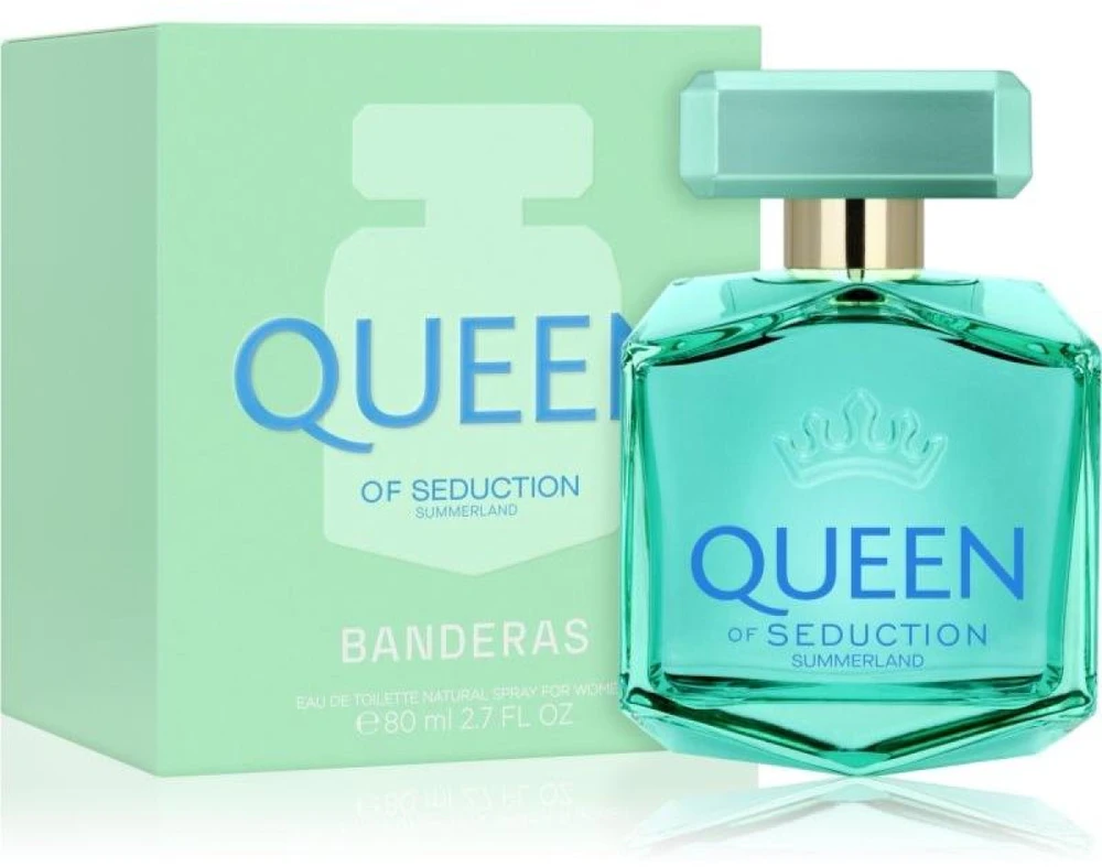 Antonio Banderas Queen of Seduction Summerland EDT tualetinis vanduo moterims, 80 ml