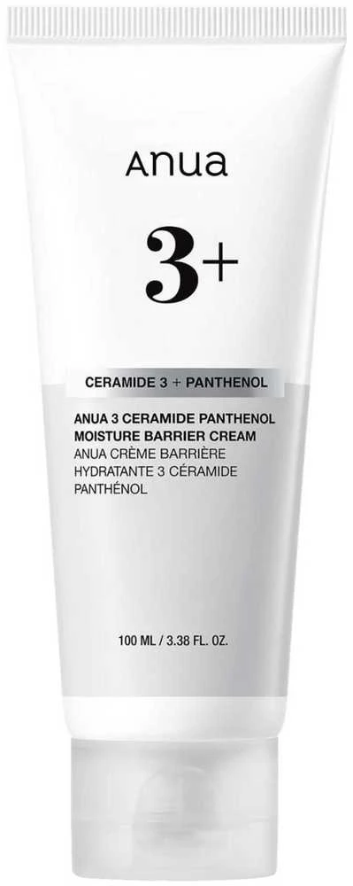 Anua 3 Ceramide Panthenol Moisture Barrier Cream - veido kremas su keramidais, 100 ml