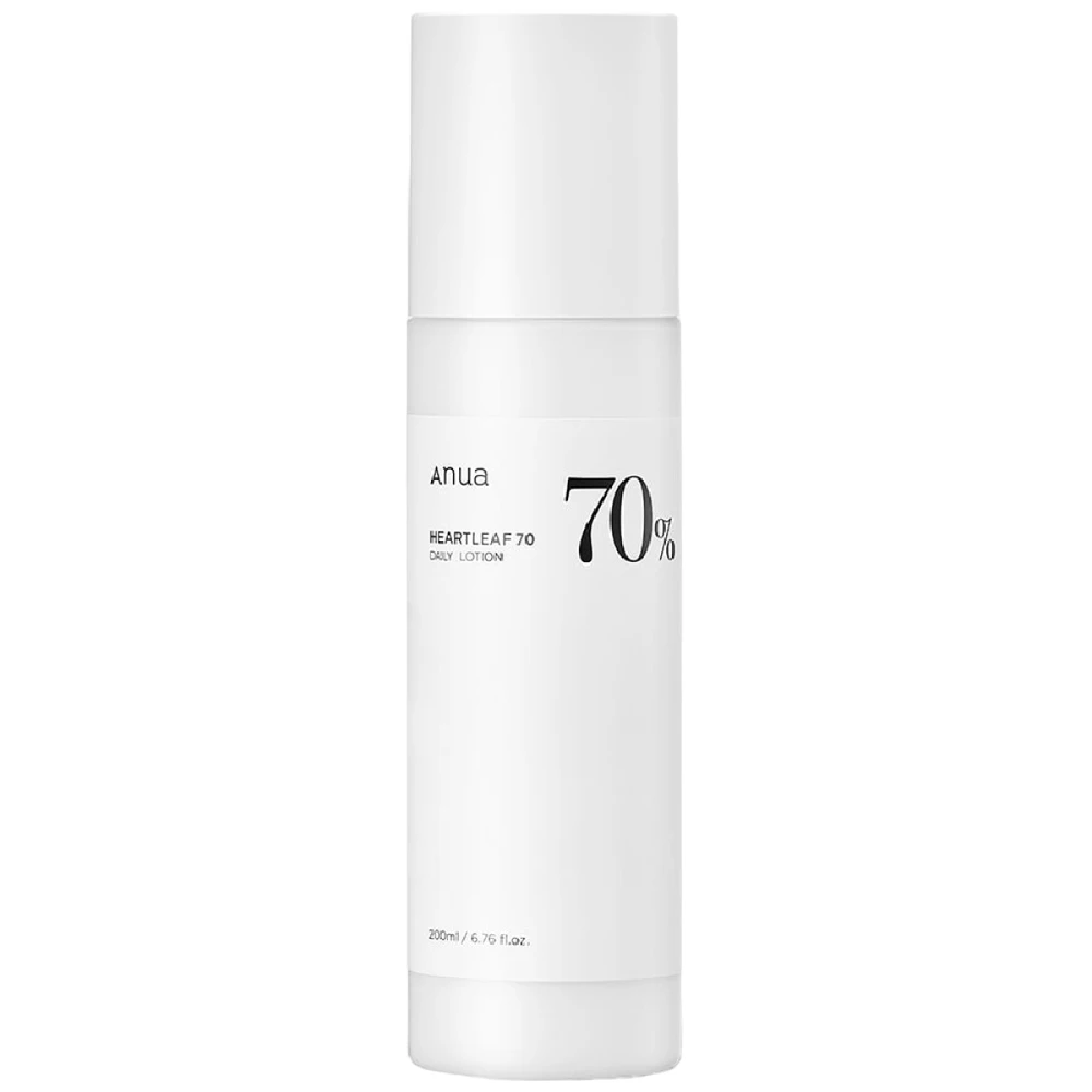 Anua Heartleaf 70% Daily Lotion Raminantis ir drėkinantis veido losjonas, 200 ml
