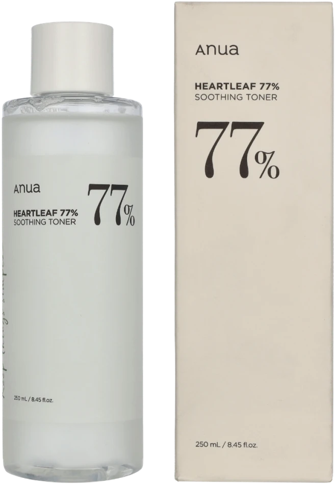 Anua Heartleaf 77% Soothing Toneris valomasis ir raminamasis tonikas, 250 ml