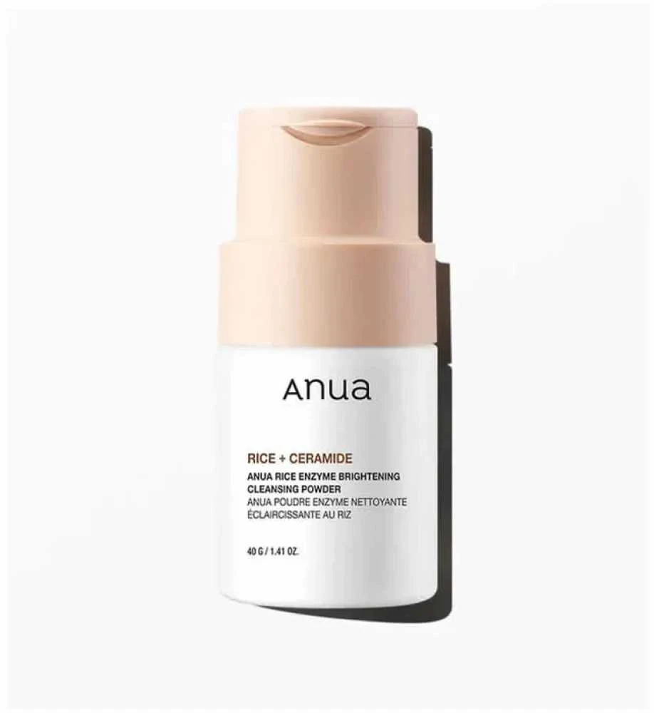 Anua Rice + Ceramide Enzyme Brightening Valomasis Pudra enziminė veido valomoji pudra, 40 g