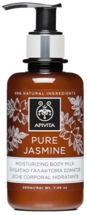 "Apivita Pure Jasmine" drėkinamasis kūno pienelis 200ml