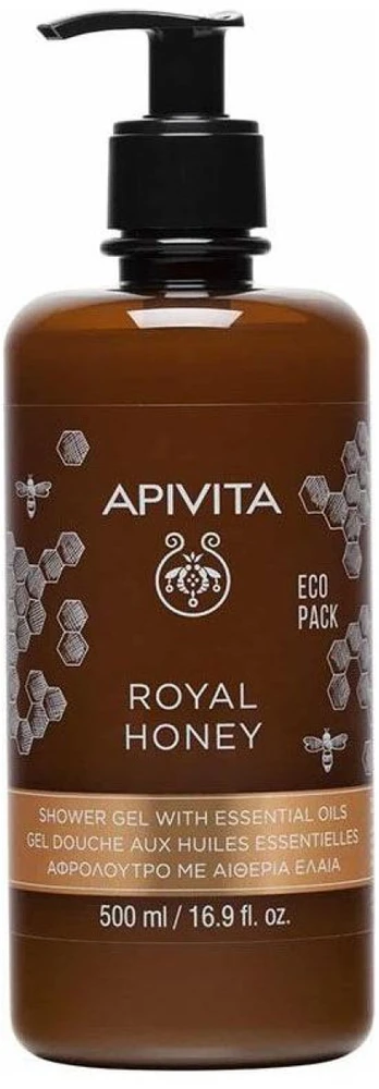 Apivita Royal Honey Dušo želė with Essential Oils dušo gelis, 500 ml