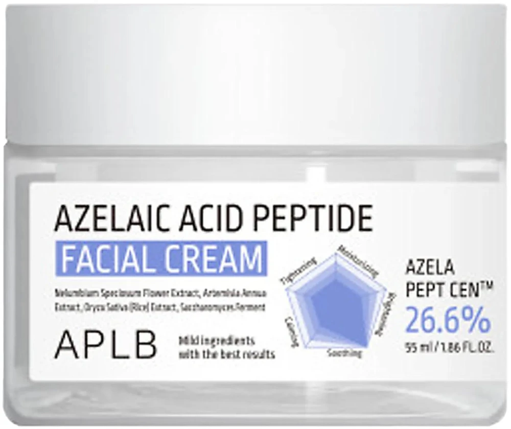 APLB Azelaic Acid Peptide Facial Kreminis veido kremas, 55 ml