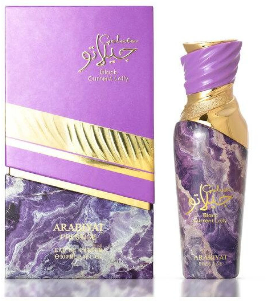 Arabiyat Prestige Gelato Juodas Current Lolly EDP parfumuotas vanduo moterims, 100 ml