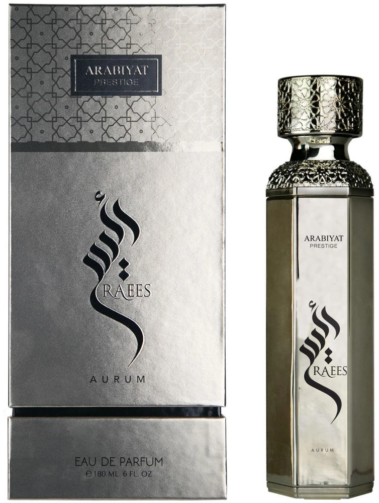 Arabiyat Prestige Raees Aurum EDP parfumuotas vanduo vyrams, 180 ml