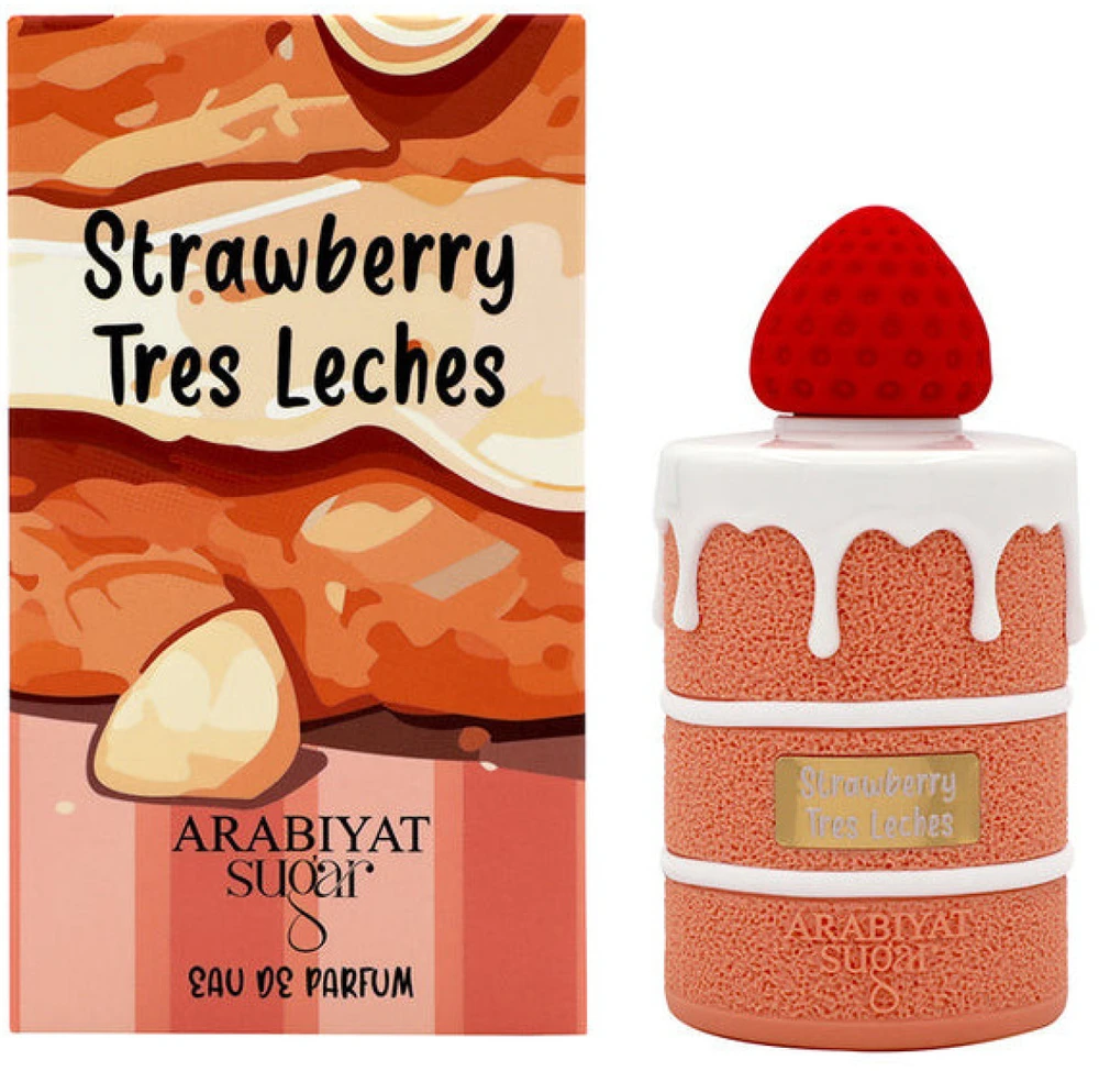 Arabiyat Sugar Arabiyat Prestige Strawberry Tres Leches EDP parfumuotas vanduo moterims, 100 ml