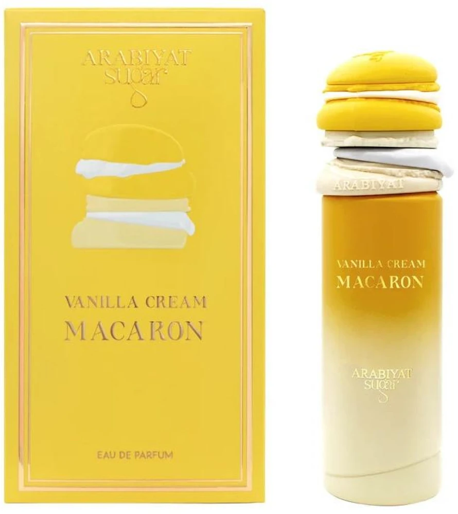 Arabiyat Sugar Vanilla Kreminis Macaron EDP parfumuotas vanduo unisex, 100 ml