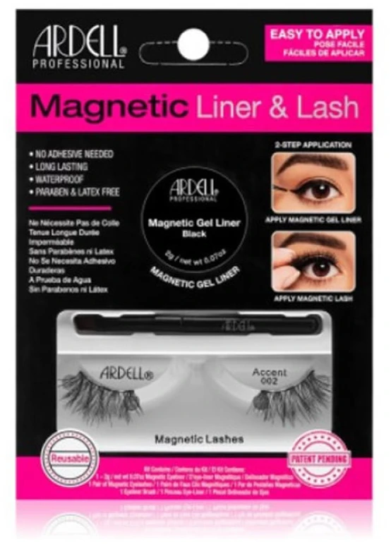 "Ardell Magnetic Liner - Lash" dirbtinės blakstienos "Accent 002