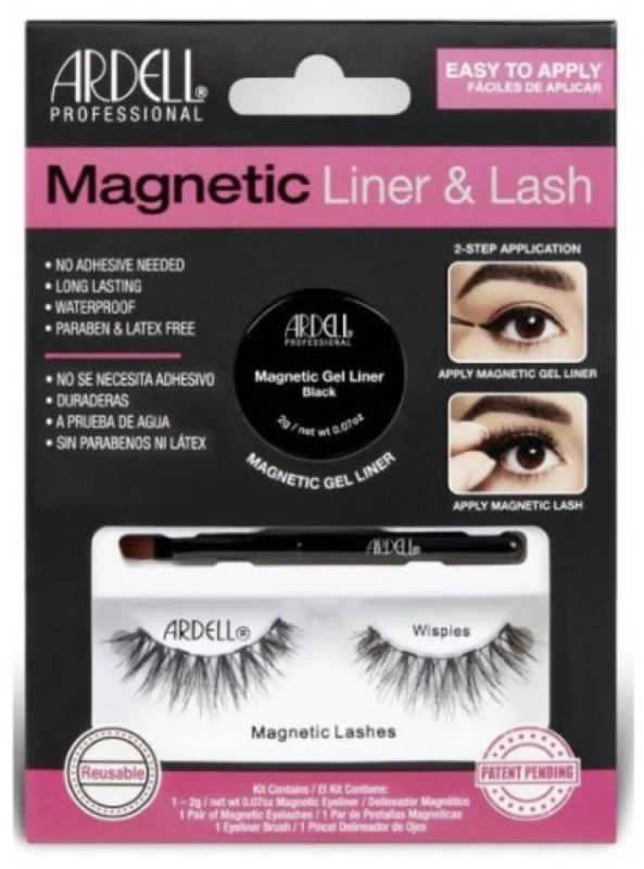 "Ardell Magnetic Liner - Lash" dirbtinės blakstienos "Wispies