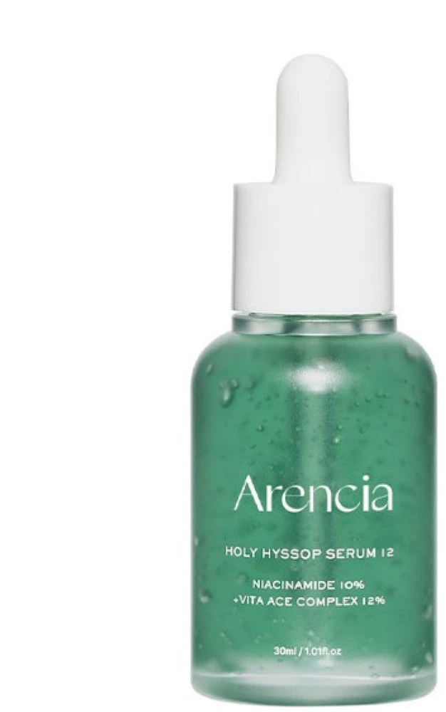 Arencia Holy Hyssop Serum 12 Skin Serum spindesio suteikiantis ir raminantis serumas veidui, 30 ml