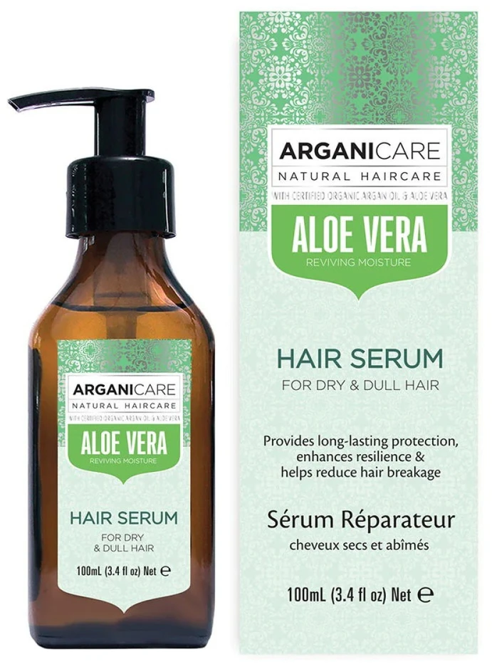 Arganicare Aloe Vera Hair Serum Repairing, 100 ml