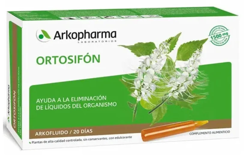 Arkopharma Arkofluido Ortosifon 20 ampulių
