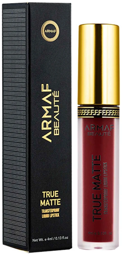 Armaf Beauté True Matte Transferproof Liq Lipstick 11 Legesi, 4 ml