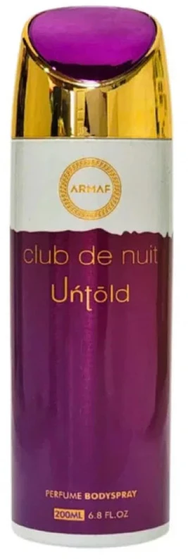 Armaf Club De Nuit Untold Body Purškiklis, 200 ml