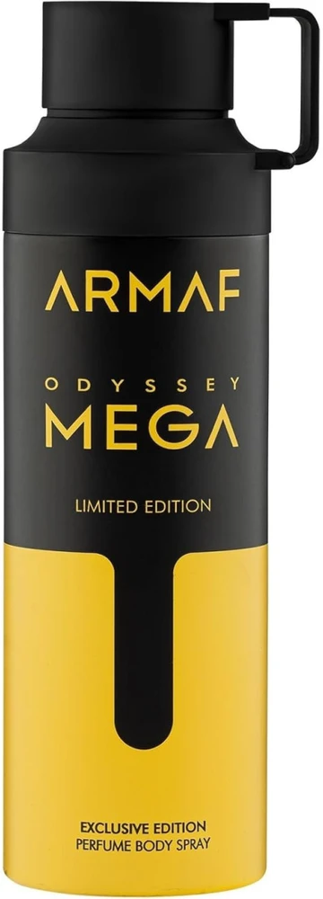 Armaf Odyssey Mega Limited Edition Body Purškiklis parfumuotas kūno purškiklis vyrams, 200 ml