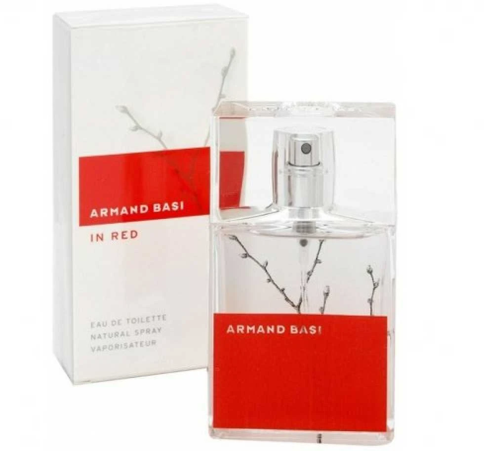 Armand Basi In Raudona EDT tualetinis vanduo unisex, 50 ml