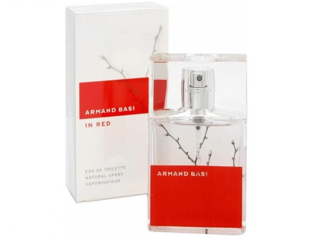 Armand Basi In Raudona EDT tualetinis vanduo unisex, 100 ml