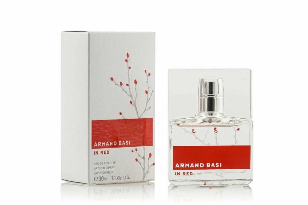Armand Basi In Raudona EDT tualetinis vanduo moterims, 30 ml