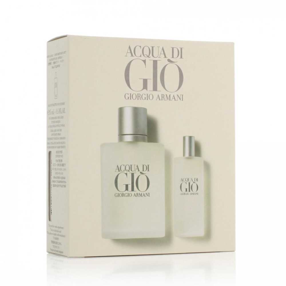 Armani Acqua Di Gio Pour Homme Giftset rinkinys vyrams (EDT, 100 ml + EDT, 15 ml)