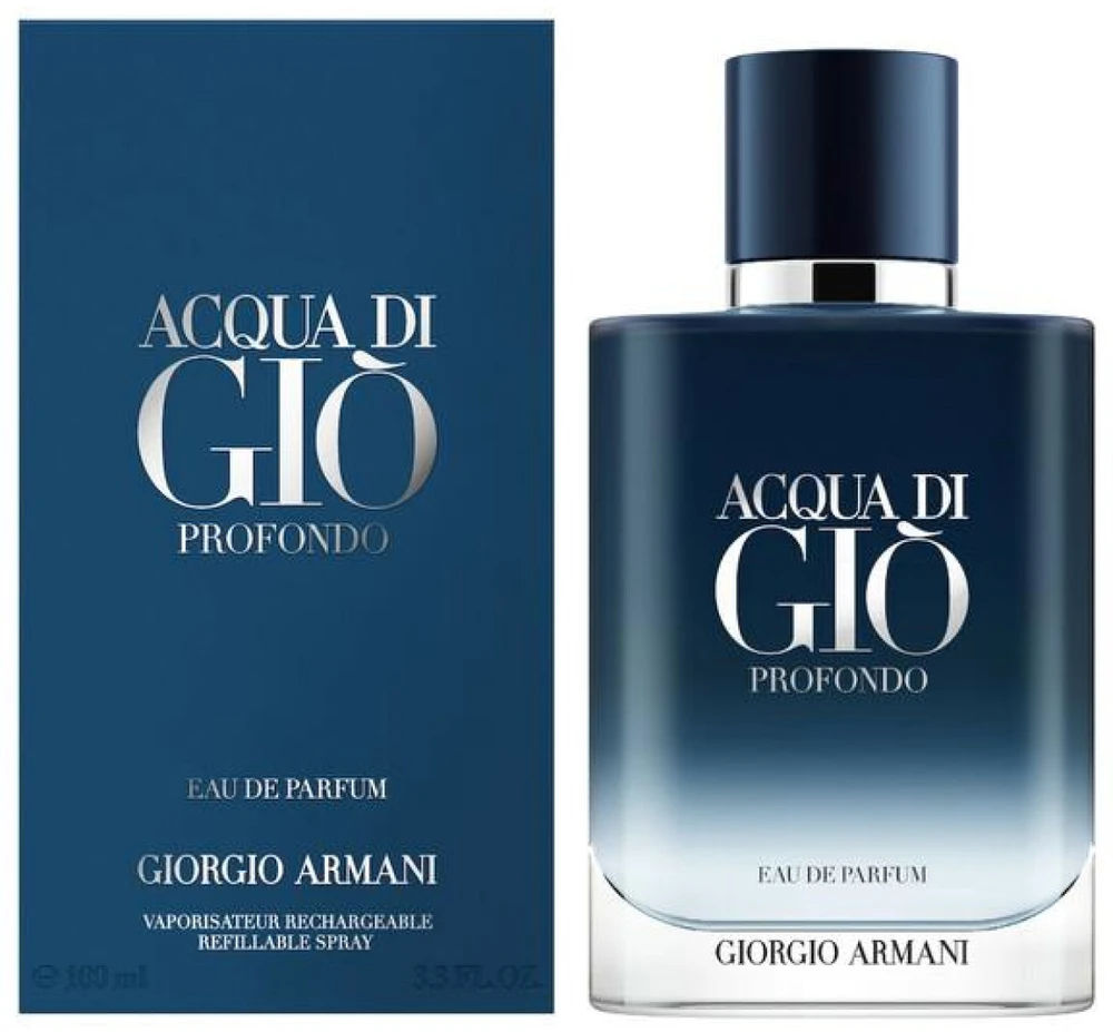 Armani Acqua Di Gio Profondo EDP parfumuotas vanduo vyrams, 100 ml
