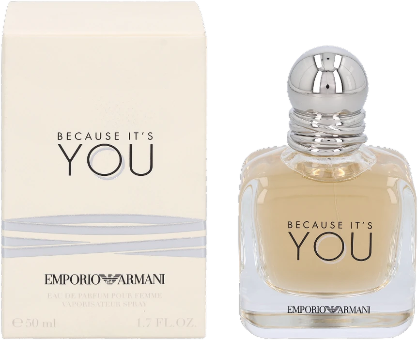 Kvepalai moterims Emporio Armani Because It's You EDP, 50 ml