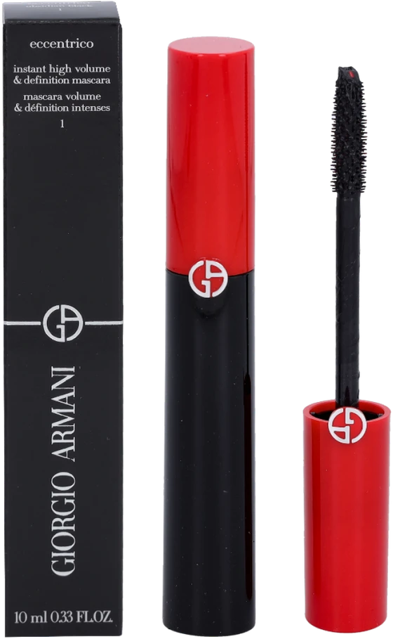 Armani Eccentrico Blakstienų tušas #01 Obsidian Juodas, 10 ml