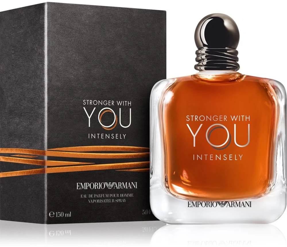 Armani Emporio Stronger With You Intensely EDP parfumuotas vanduo vyrams, 150 ml