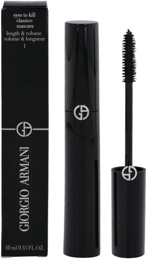 Armani Eyes To Kill Classico Blakstienų tušas #01/Length & volume, 10 ml