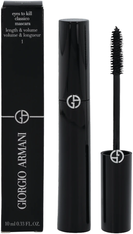 Armani Eyes To Kill Classico Blakstienų tušas #01/Length & volume, 10 ml